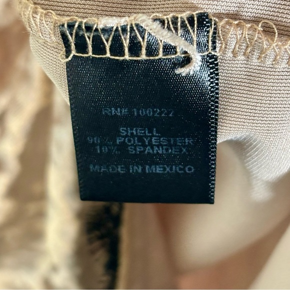 Lunachix Slip Dress-Gold Velvet with Black Lace Trim-Women Medium - Picture 6 of 8